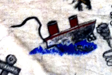 Titanic Sinks