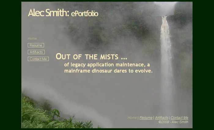 Student 2 Home page